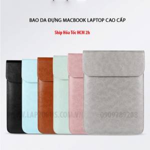 Bao Da Macbook Laptop Cao Cấp Nhiều Màu
