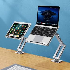 Giá đỡ kẹp bàn Laptop Macbook iPad Sách đa năng điều chỉnh gấp gọn